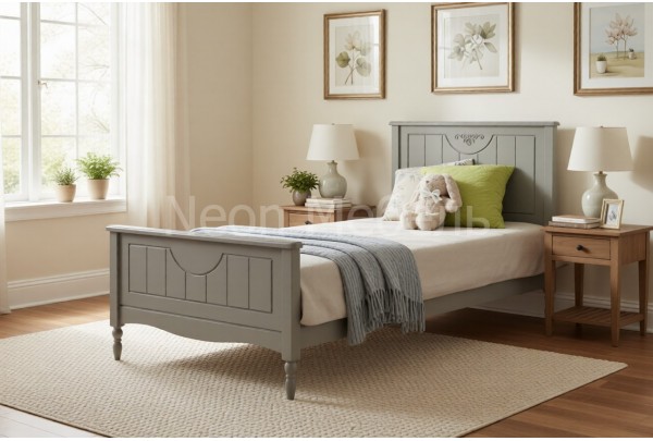 Кровать 1-спальная Айно №8 90х190/200 • Все коллекции Тимберика