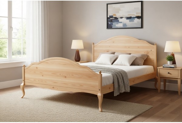 Кровать 2-спальная Ари-Прованс №10 120х190/200 • Все коллекции Тимберика