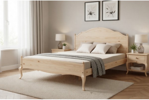 Кровать 2-спальная Ари-Прованс №10/1 120х190/200 • Все коллекции Тимберика