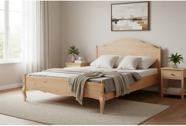 Кровать 2-спальная Ари-Прованс №11/1 120х190/200 • Все коллекции Тимберика