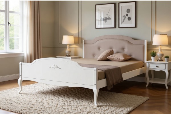 Кровать 2-спальная Ари-Прованс №12 120х190/200 • Все коллекции Тимберика