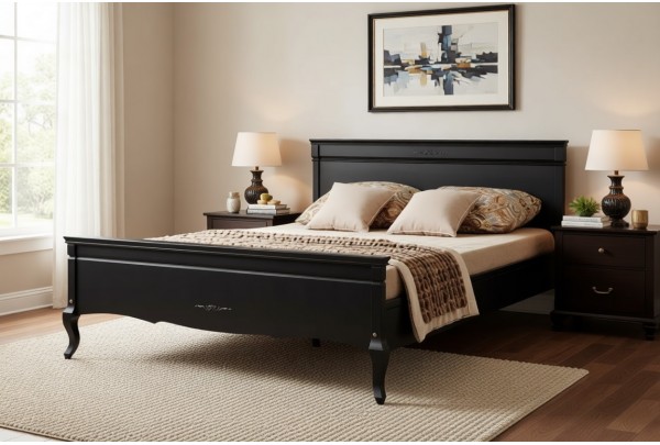 Кровать 2-спальная Ари-Прованс №18 120х190/200 • Все коллекции Тимберика