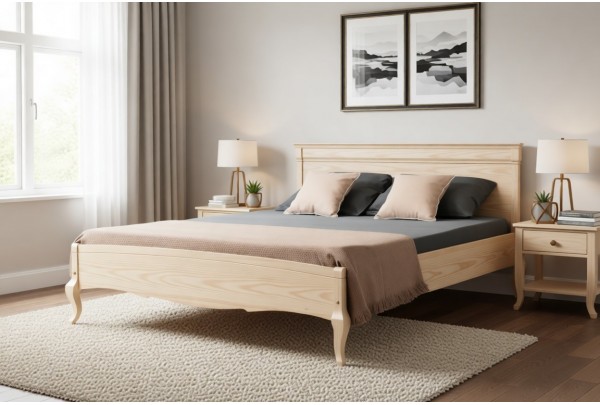 Кровать 2-спальная Ари-Прованс №18/1 120х190/200 • Все коллекции Тимберика