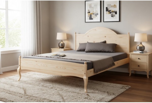 Кровать 2-спальная Ари-Прованс №20/1 120х190/200 • Все коллекции Тимберика