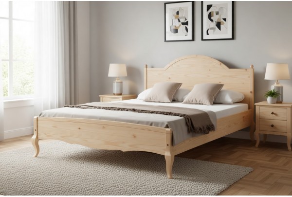 Кровать 2-спальная Ари-Прованс №21/1 120х190/200 • Все коллекции Тимберика