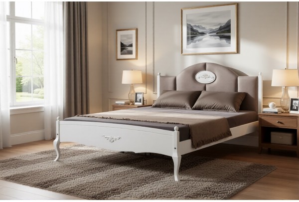 Кровать 2-спальная Ари-Прованс №22/1 120х190/200 • Все коллекции Тимберика