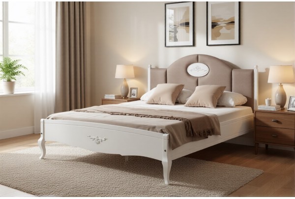 Кровать 2-спальная Ари-Прованс №23/1 120х190/200 • Все коллекции Тимберика