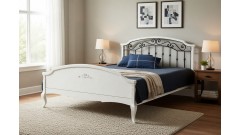 Кровать 2-спальная Ари-Прованс №3 120х190/200 • Все коллекции Тимберика