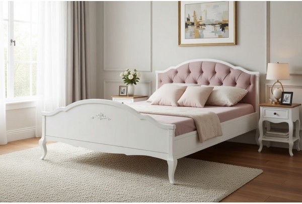 Кровать 2-спальная Ари-Прованс №5 120х190/200 • Все коллекции Тимберика