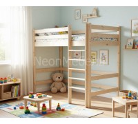 Кровать-чердак Классик верхнеярусная 70х150/160