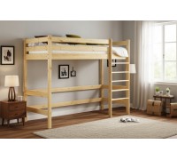 Кровать-чердак Классик верхнеярусная 70х190/200