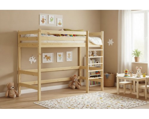 Кровать-чердак Классик верхнеярусная 70х150/160