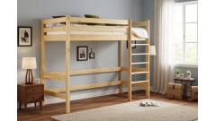 Кровать-чердак Классик верхнеярусная 80х190/200 • Двухьярусные кровати