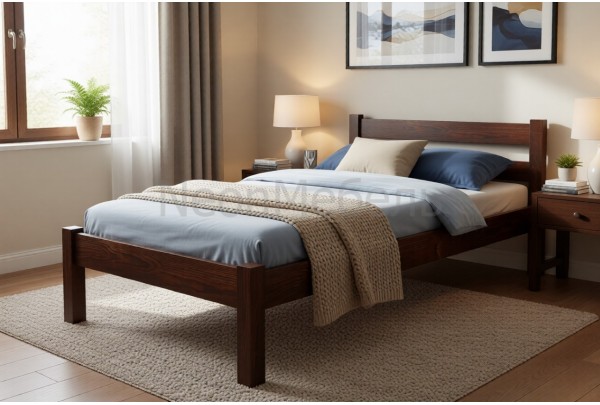 Кровать 1-спальная Классик №1 70х190/200 • Все коллекции Тимберика