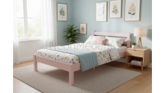 Кровать 1-спальная Классик №1 70х190/200 • Все коллекции Тимберика