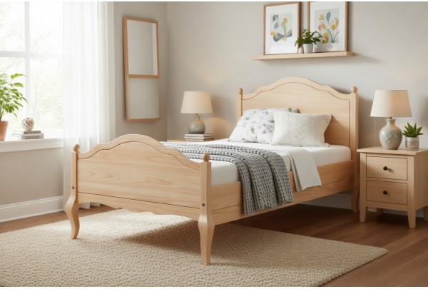 Кровать 1-спальная Ари-Прованс №11 90х190/200 • Все коллекции Тимберика