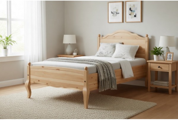 Кровать 1-спальная Ари-Прованс №11/1 90х190/200 • Все коллекции Тимберика