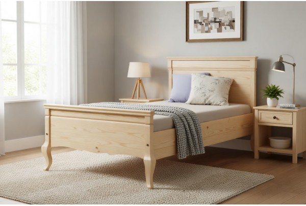 Кровать 1-спальная Ари-Прованс №18 90х190/200 • Все коллекции Тимберика