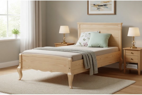 Кровать 1-спальная Ари-Прованс №18/1 90х190/200 • Все коллекции Тимберика