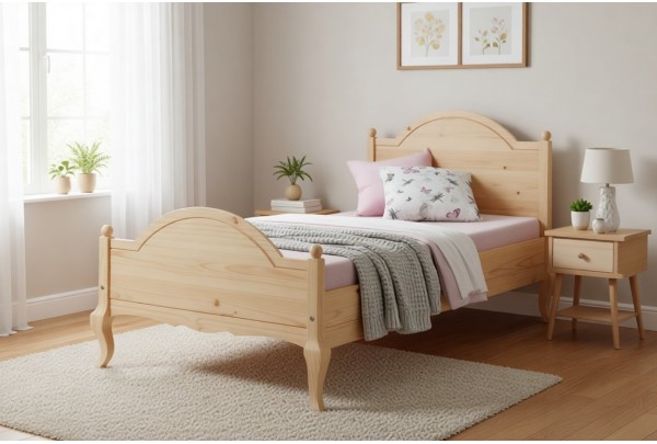 Кровать 1-спальная Ари-Прованс №21 90х190/200 • Все коллекции Тимберика