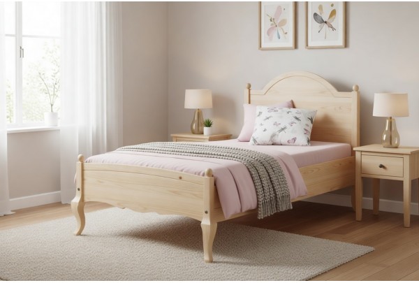 Кровать 1-спальная Ари-Прованс №21/1 90х190/200 • Все коллекции Тимберика