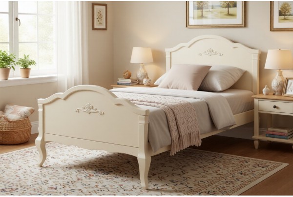 Кровать 1-спальная Ари-Прованс №2 80х190/200 • Все коллекции Тимберика