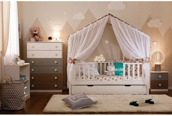Кровать Тимберика Кидс №10 80х160 • Детские кровати