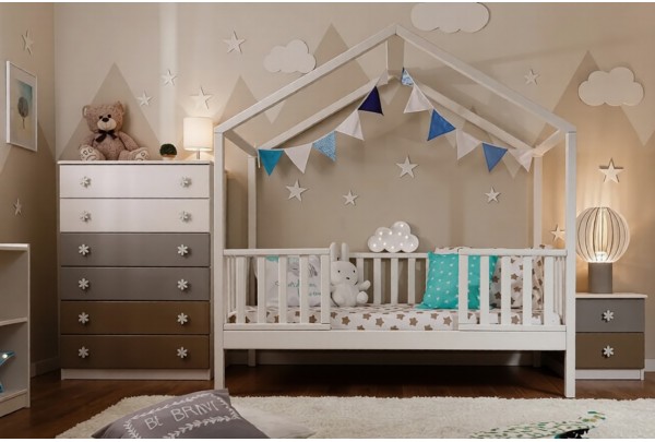 Кровать Тимберика Кидс №10 80х180 • Детские кровати