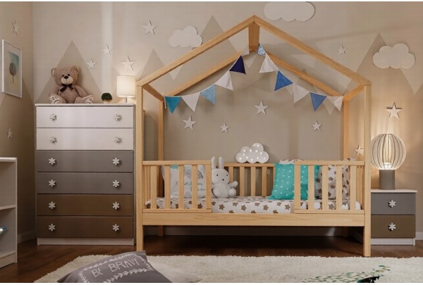 Кровать Тимберика Кидс №10 80х160 • Детские кровати