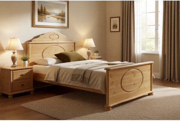 Кровать 1-спальная Айно 90х190/200 • Все коллекции Тимберика