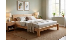 Кровать 1-спальная Брамминг №2 90х190/200 • Все коллекции Тимберика