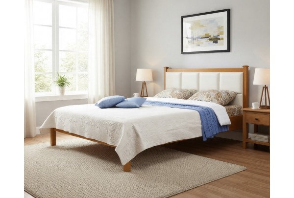 Кровать 2-спальная Дания №1/1 160х190/200 • Все коллекции Тимберика