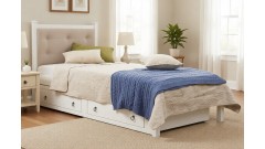 Кровать 1-спальная Дания №1/1 с ящиками 80х190/200 • Все коллекции Тимберика