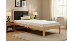 Кровать 1-спальная Дания №1/1(без ящиков) 80х190/200 • Все коллекции Тимберика