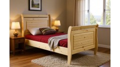 Кровать 1-спальная Дания 90х190/200 • Все коллекции Тимберика