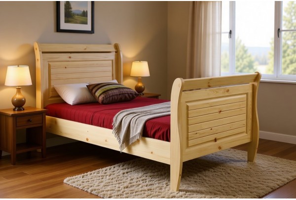 Кровать 1-спальная Дания 90х190/200 • Все коллекции Тимберика