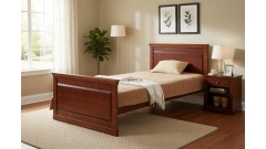 Кровать 1-спальная Дания №1 90х190/200 • Все коллекции Тимберика