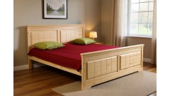 Кровать 2-спальная Дания №1 120х190/200 • Все коллекции Тимберика