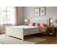 Кровать 2-спальная Дания №1 мягкая 140х190/200