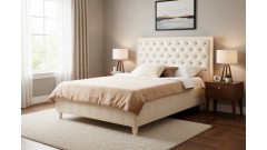 Кровать 2-спальная Дания №9 120х190/200 • Все коллекции Тимберика