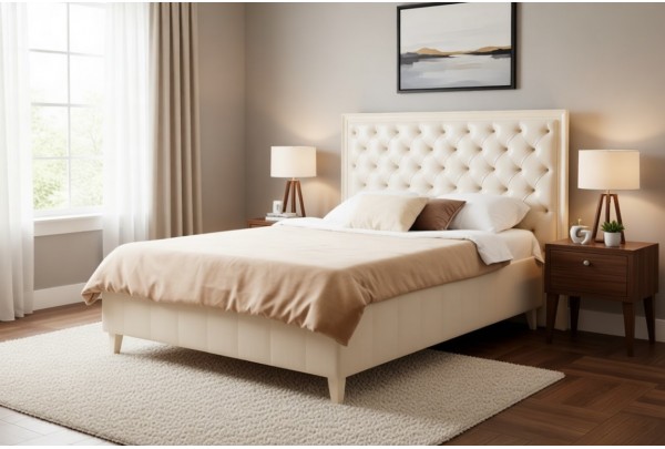 Кровать 2-спальная Дания №9 120х190/200 • Все коллекции Тимберика