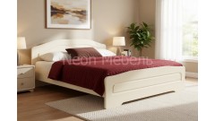 Кровать 2-спальная Айно №19 140х190/200 • Все коллекции Тимберика