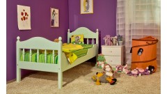 Кровать детская Фрея №2 с фигурными бортиками • Детские кровати