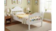 Кровать детская Фрея №2 с фигурными бортиками 80х190/200 • Детские кровати