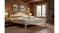 Кровать 2-спальная Фрея №1 120х190/200 • Все коллекции Тимберика