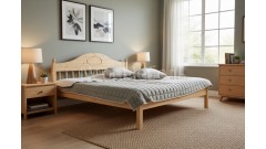 Кровать 2-спальная Фрея №1 120х190/200 • Все коллекции Тимберика