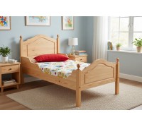 Кровать детская Кая № 2 с фигурными бортиками 60х120/140