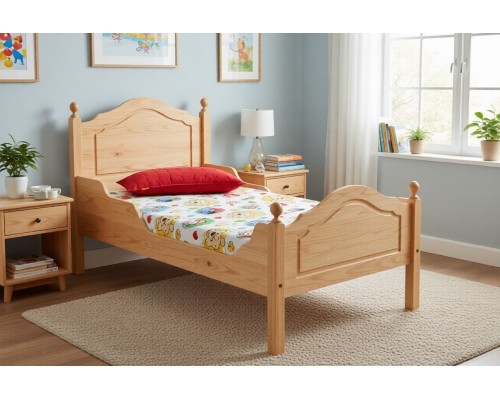 Кровать детская Кая № 2 с фигурными бортиками 70х150/160