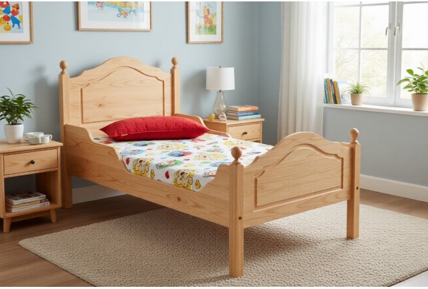 Кровать детская Кая № 2 с фигурными бортиками 70х150/160 • Детские кровати