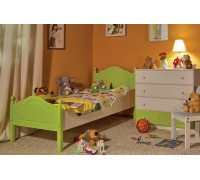 Кровать детская Кая № 2 с фигурными бортиками